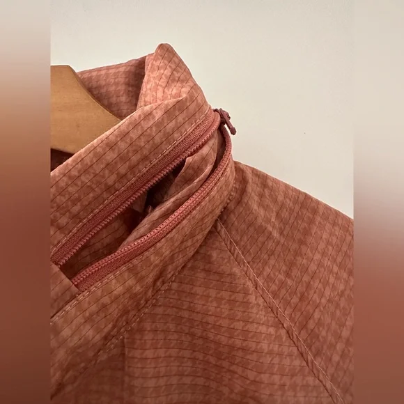 NWOT*Aimé Leon Dore/ALD Unisex Outwear Windbreaker Nylon Jacket, Pink Check-M Jackets & Coats